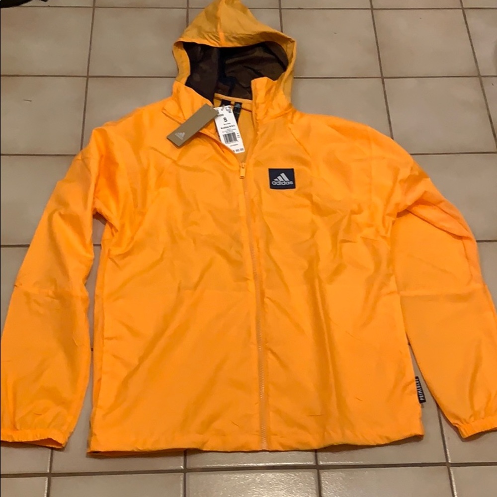 Brand new Adidas windbreaker jacket!